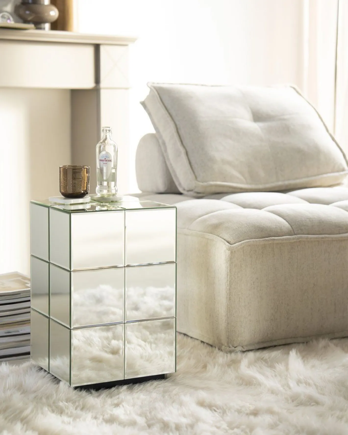 Discount By Boo Flectron Bijzettafel Zilver