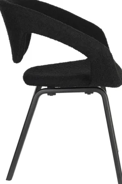 Best Zuiver Flexback (set van 2) Armstoel Zwart