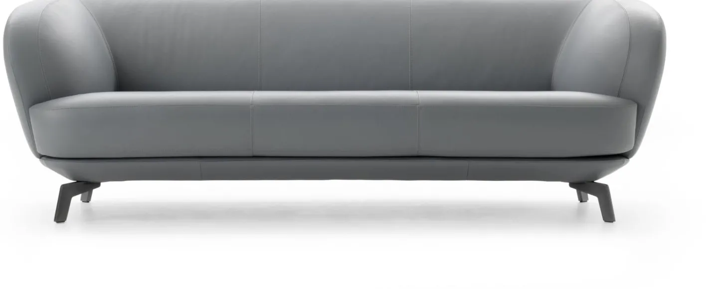 Clearance Leolux Flint Zitbank Zwart
