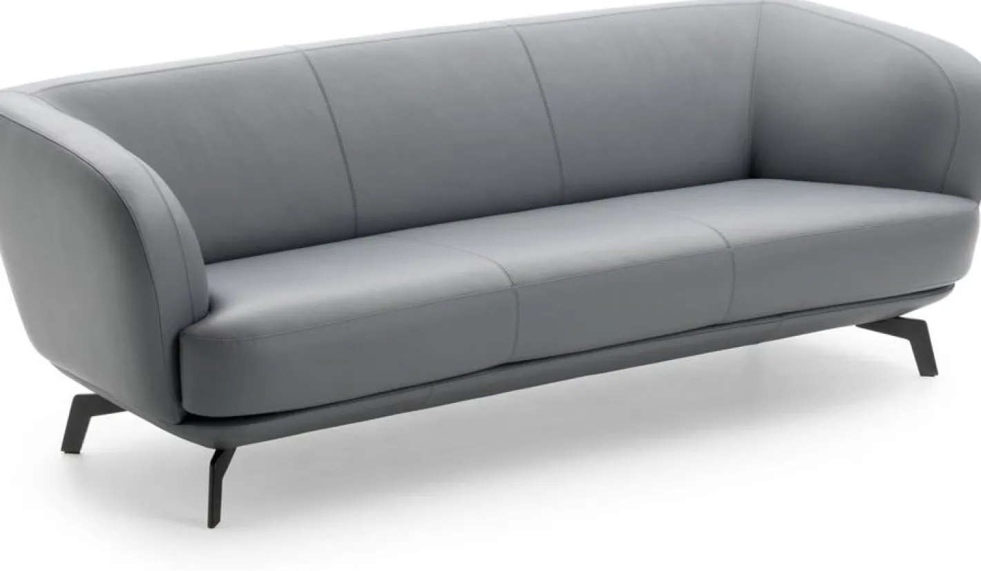 Clearance Leolux Flint Zitbank Zwart