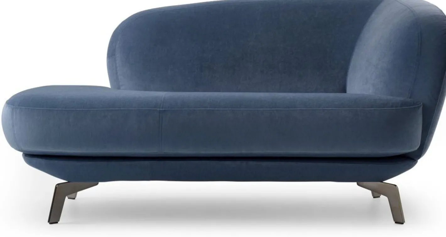 Clearance Leolux Flint Zitbank Zwart