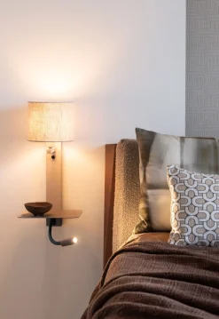 Sale It's about RoMi Florence Wandlamp Sand, Light Linen