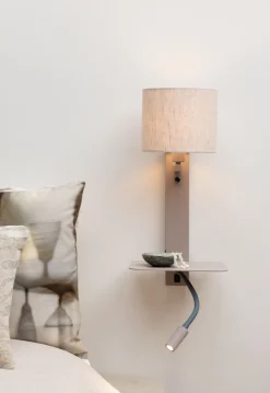 Sale It's about RoMi Florence Wandlamp Sand, Light Linen