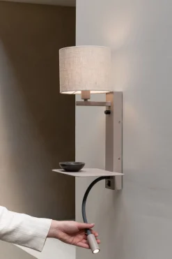 Sale It's about RoMi Florence Wandlamp Sand, Light Linen