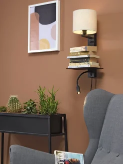 Online It's about RoMi Florence Wandlamp Licht Linnen