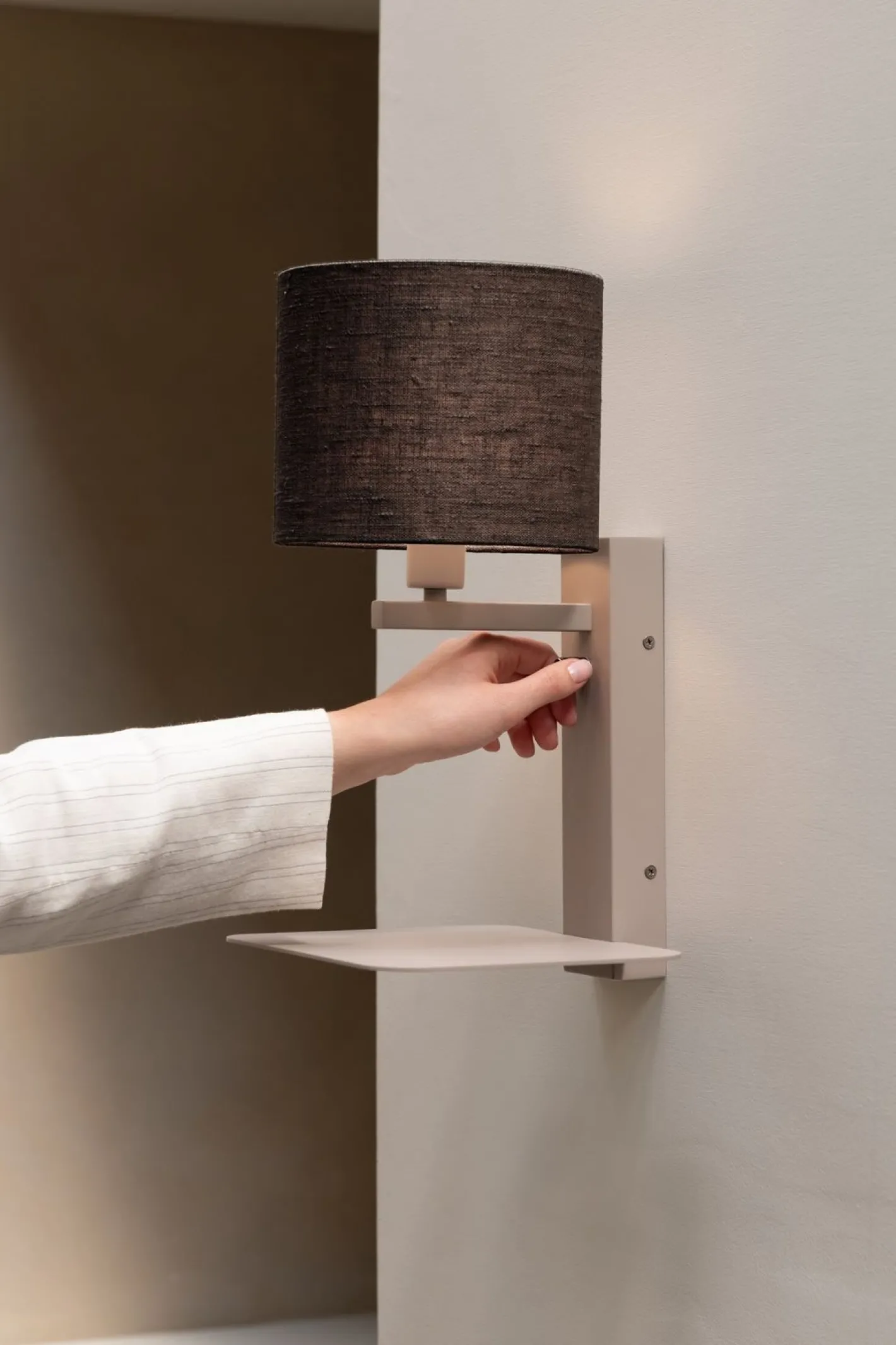 Sale It's about RoMi Florence Wandlamp Sand, Black