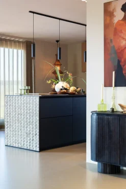Discount Lucide Floris Hanglamp Zwart, Goud