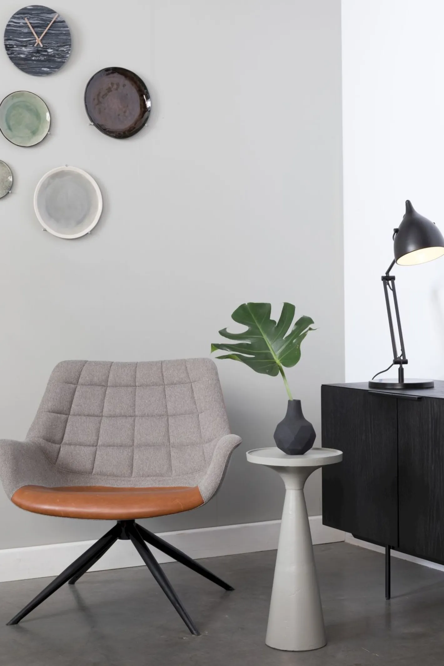 Discount Zuiver Floss Bijzettafel Grey