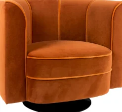 Sale Dutchbone Flower Fauteuil Orange