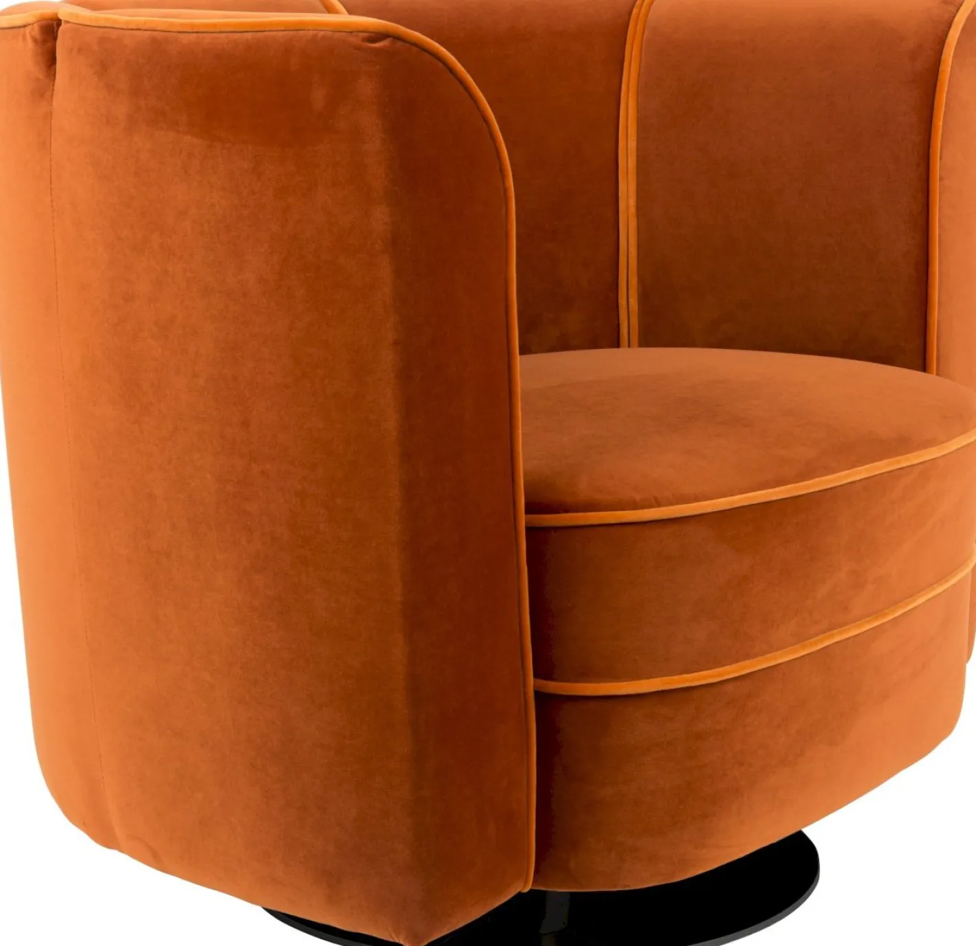 Sale Dutchbone Flower Fauteuil Orange
