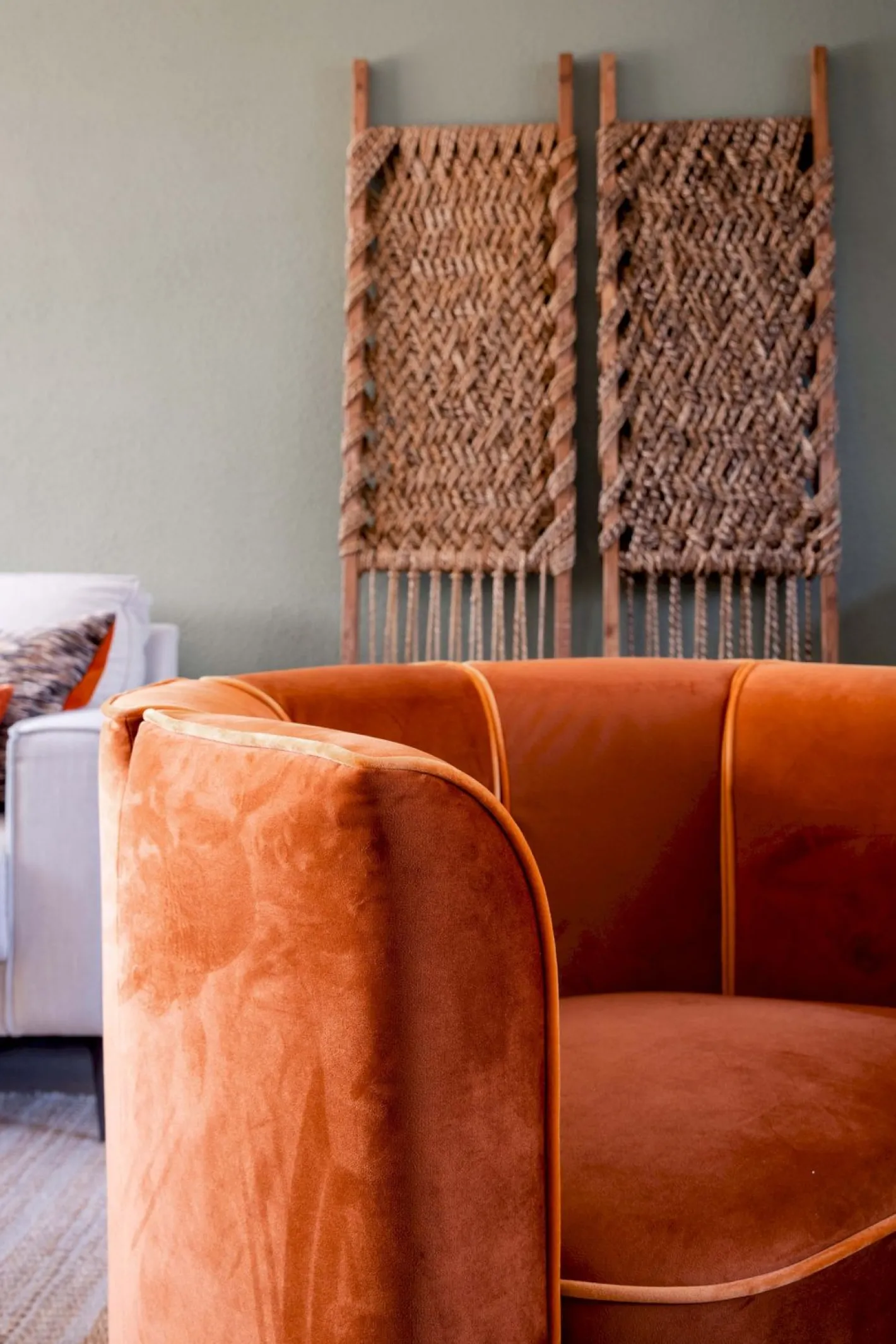 Sale Dutchbone Flower Fauteuil Orange