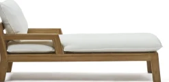 Outlet Kave Home Forcanera Ligstoel Wit