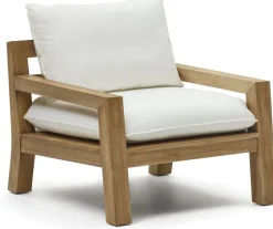Kave Home Forcanera Outdoor Fauteuil Wit