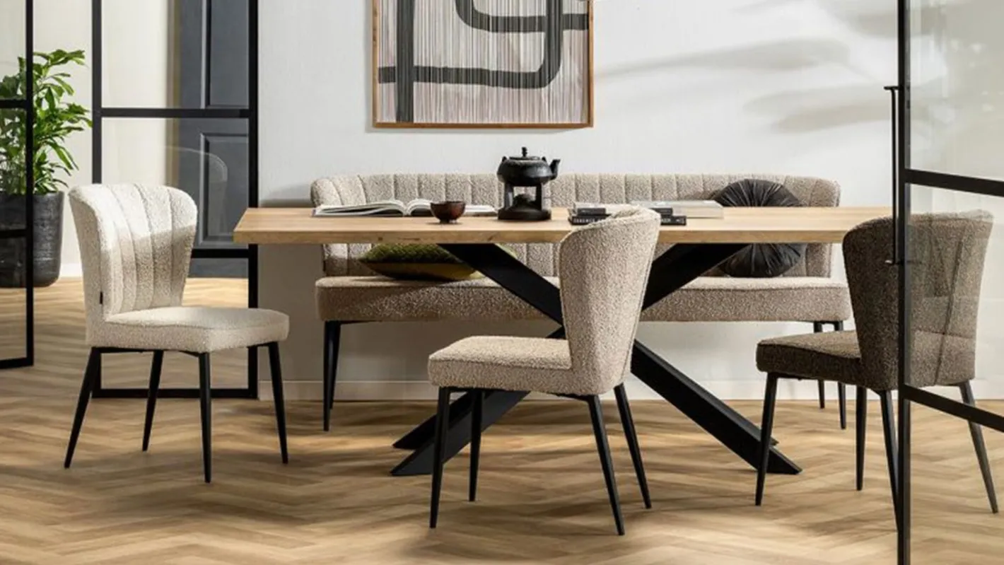 Sale Feelings Wonen Fourty 170 Eetkamerbank Toffee