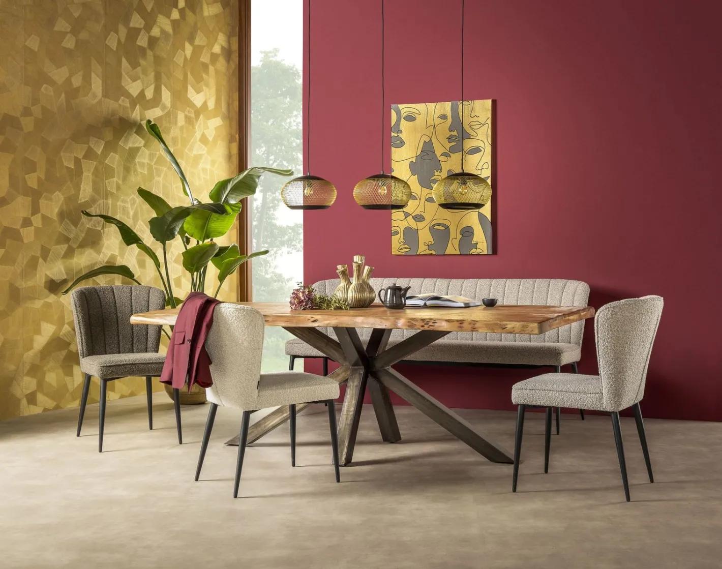 New Feelings Wonen Fourty Eetkamerstoel Pearl