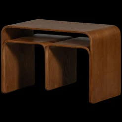 WOOOD Frey Bijzettafel Walnut