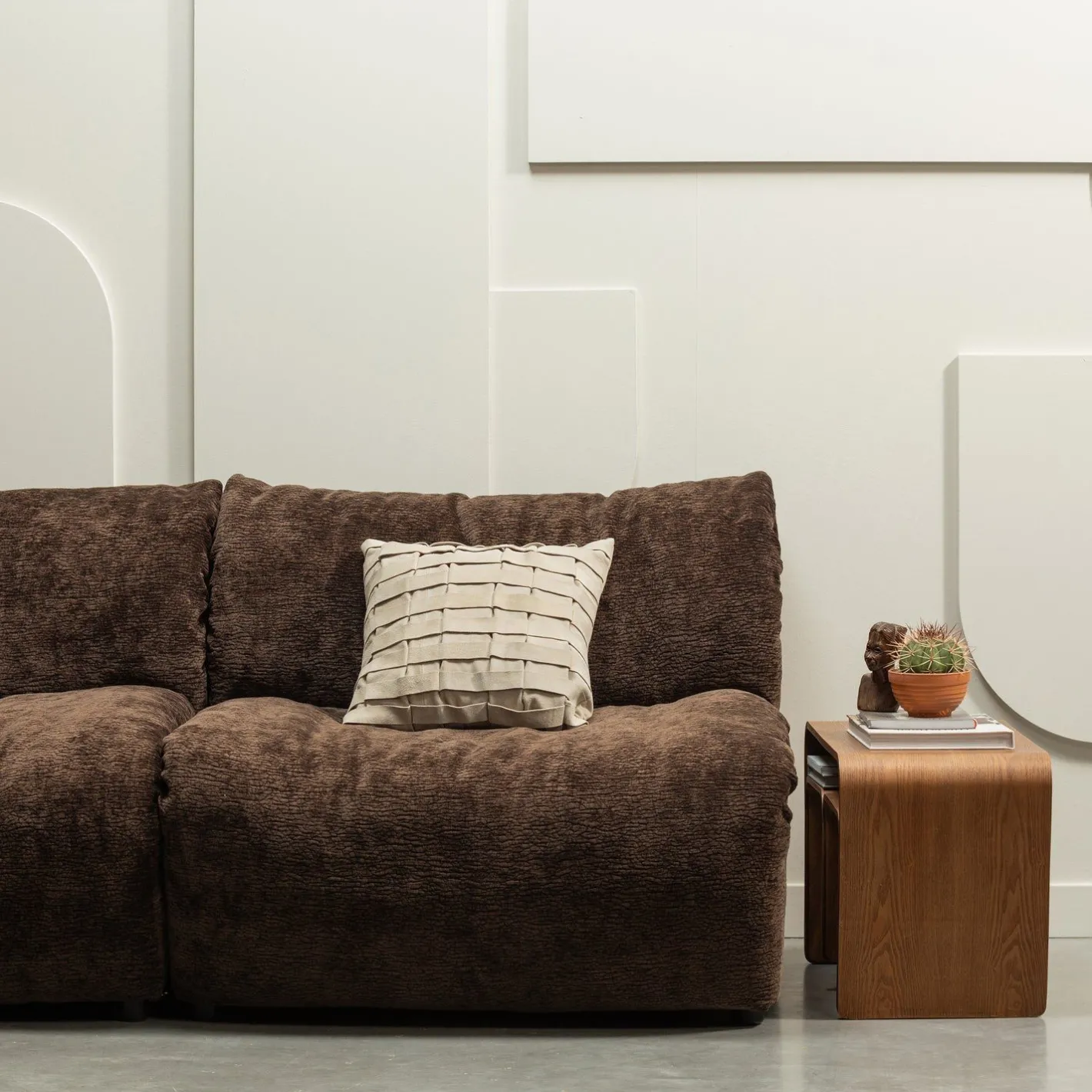WOOOD Frey Bijzettafel Walnut