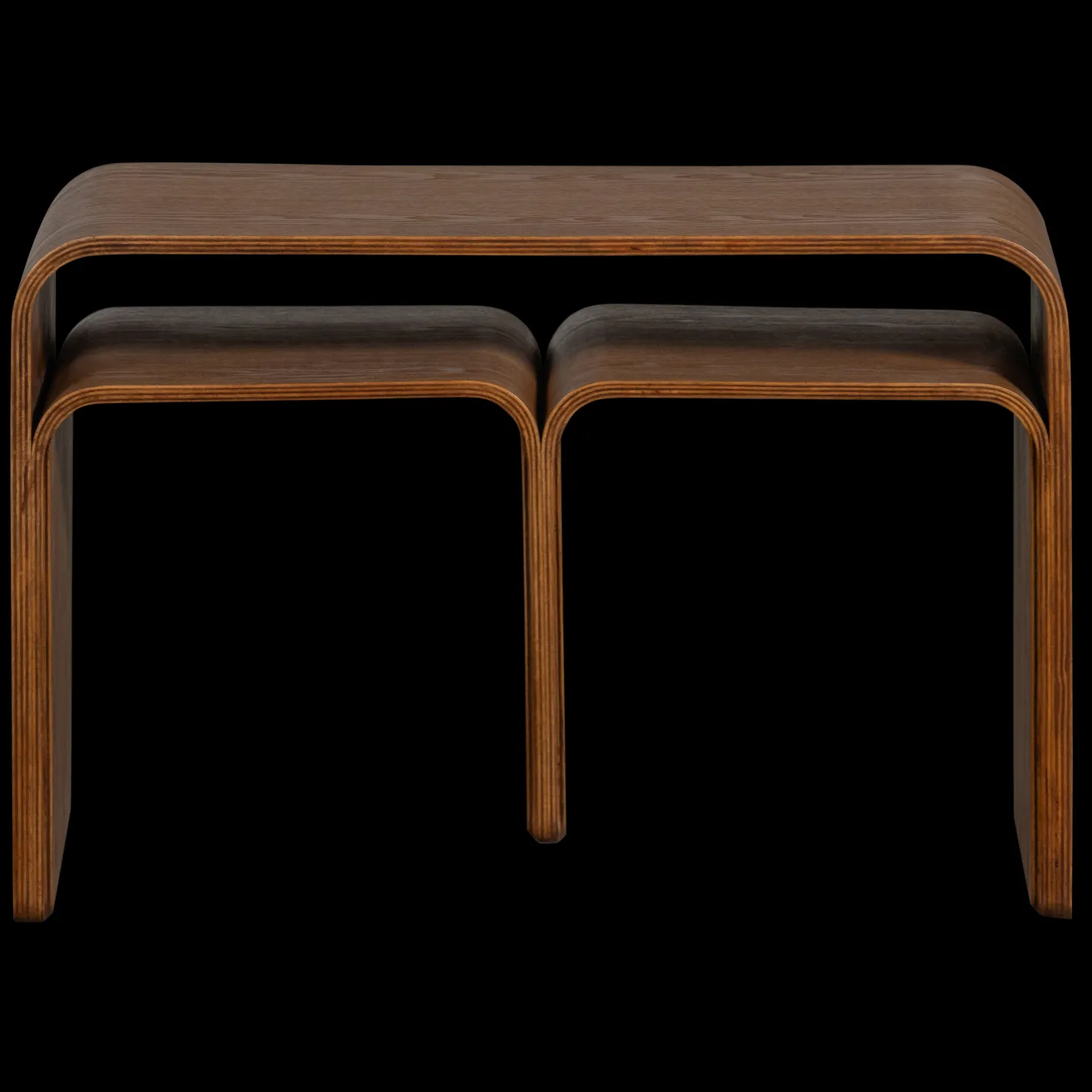 WOOOD Frey Bijzettafel Walnut