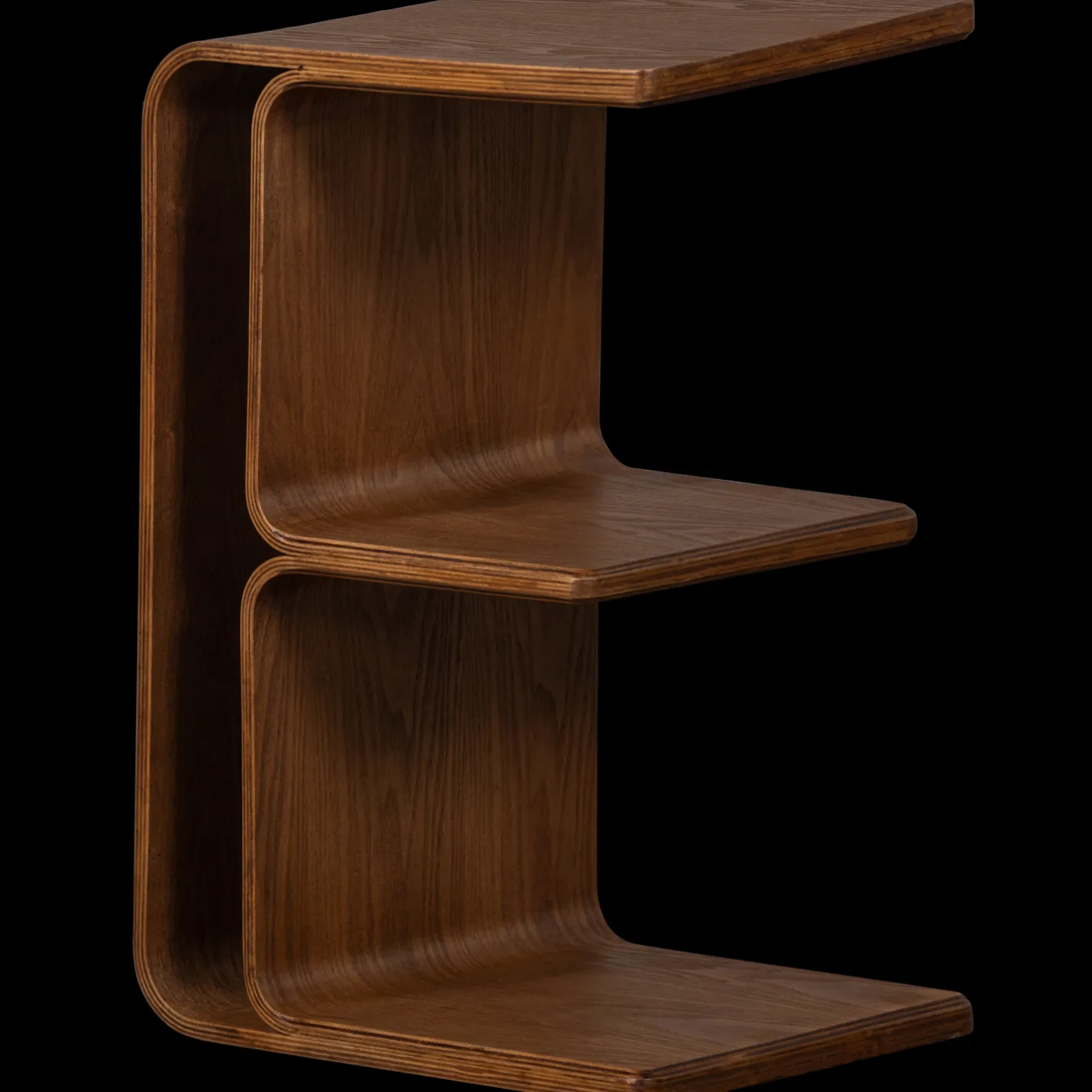 WOOOD Frey Bijzettafel Walnut