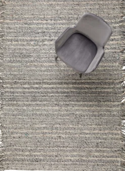 Zuiver Frills Vloerkleed Grey, Blue