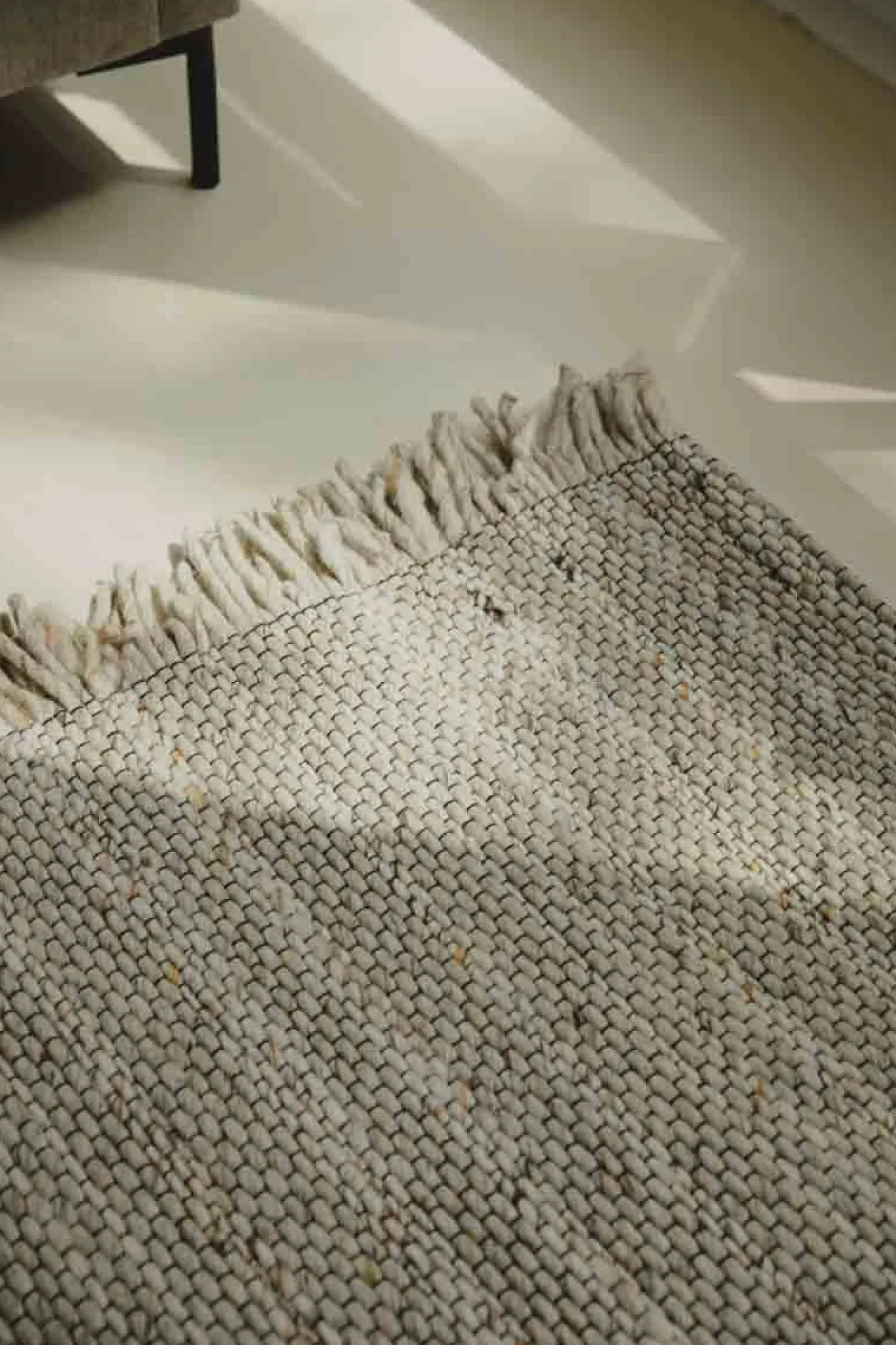 Sale Zuiver Frills Vloerkleed Beige, Yellow