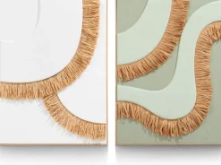 Hot COCO maison Frills Wanddecoratie Wit
