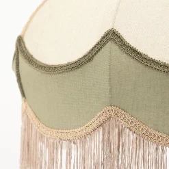 Clearance By Boo Fringaloo Hanglamp Naturel, Groen, Roze