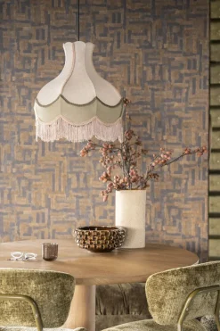 Clearance By Boo Fringaloo Hanglamp Naturel, Groen, Roze