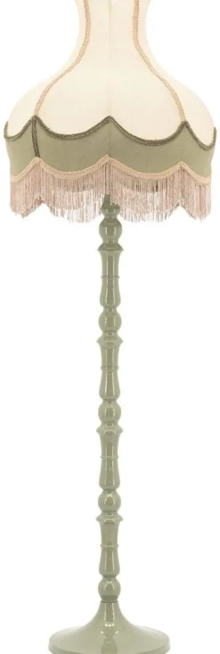 Online By Boo Fringaloo Vloerlamp Naturel, Groen, Roze