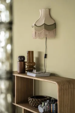 Outlet By Boo Fringaloo Wandlamp Naturel, Groen, Roze