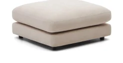 Outlet Kave Home Gala Hocker Beige