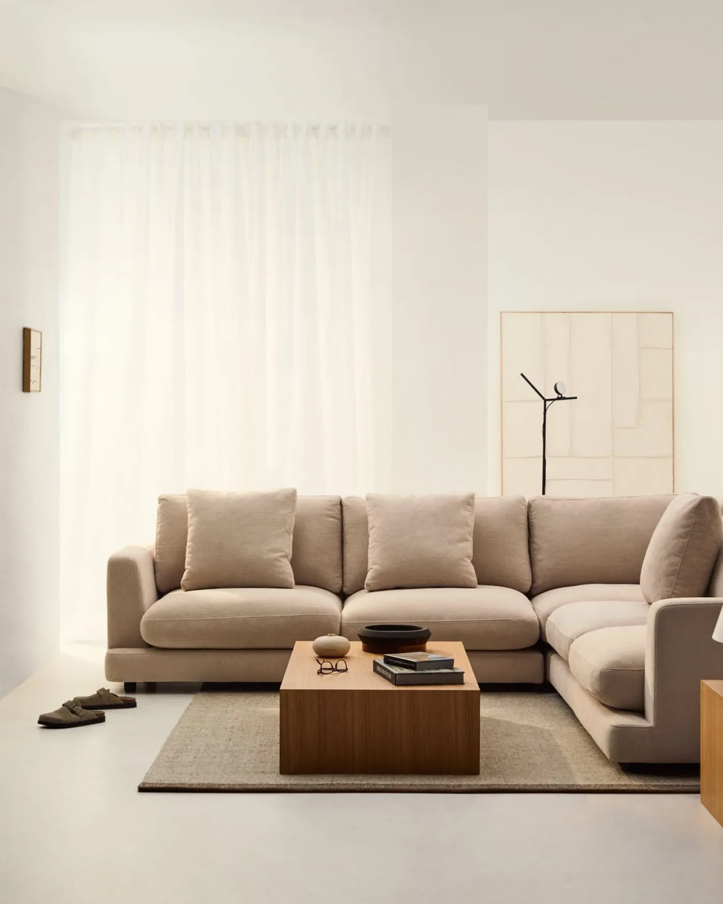 Sale Kave Home Gala Hoekbank Beige