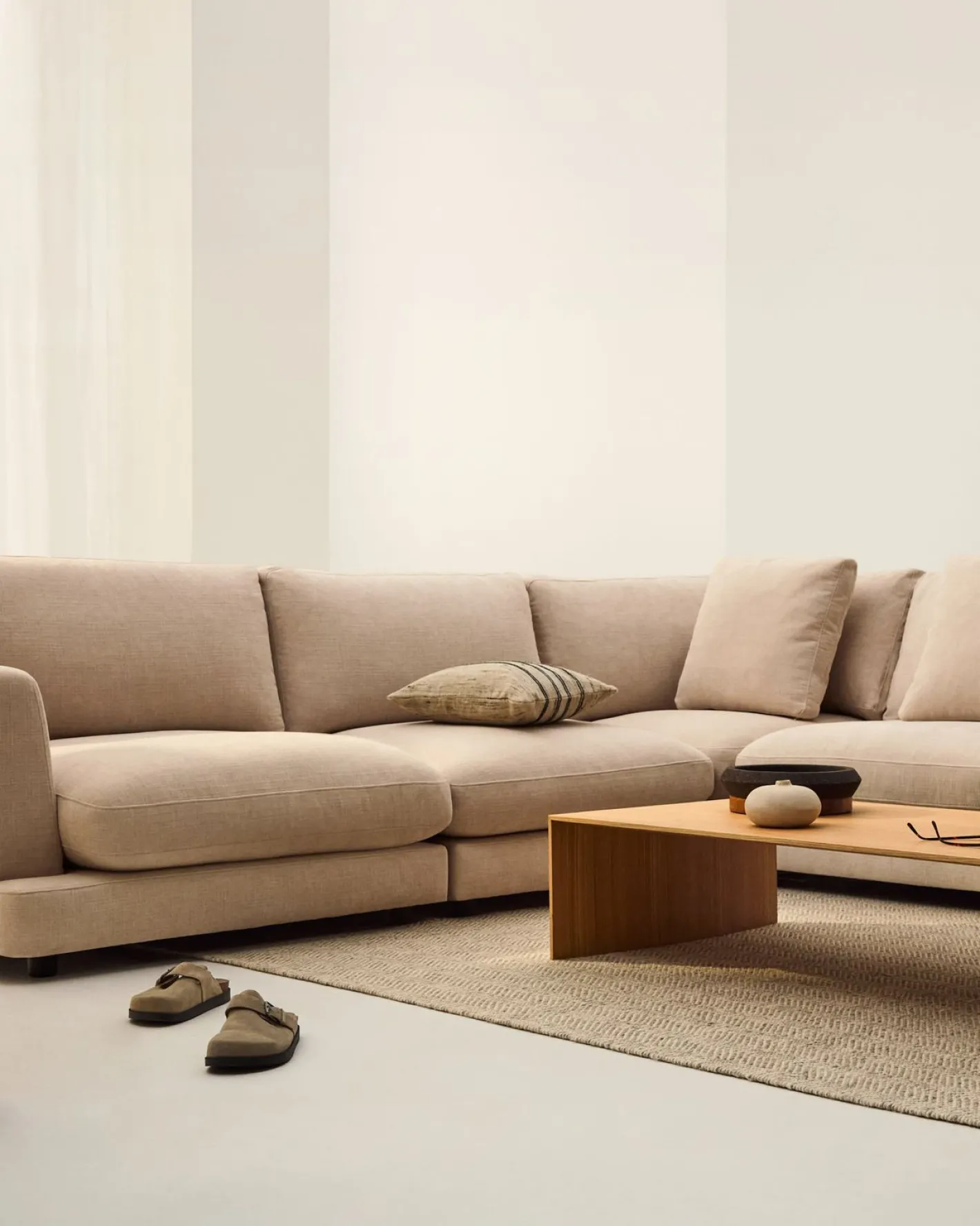 Sale Kave Home Gala Hoekbank Beige