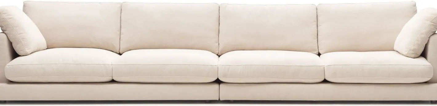 Kave Home Gala 6-Zitsbank Beige