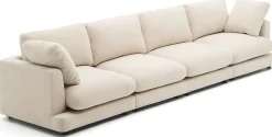 Kave Home Gala 6-Zitsbank Beige