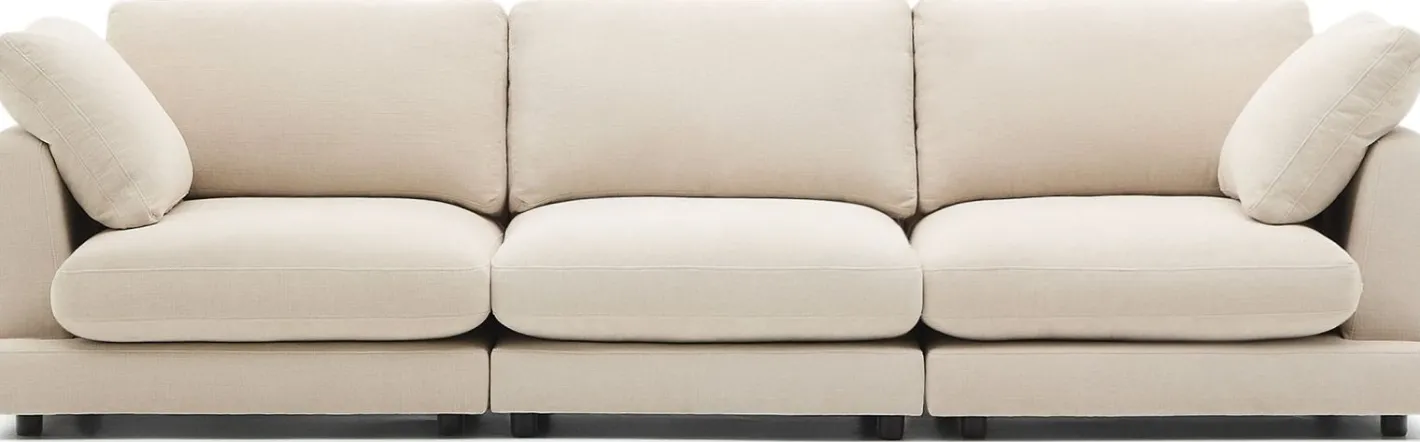 Kave Home Gala 4-Zitsbank Beige