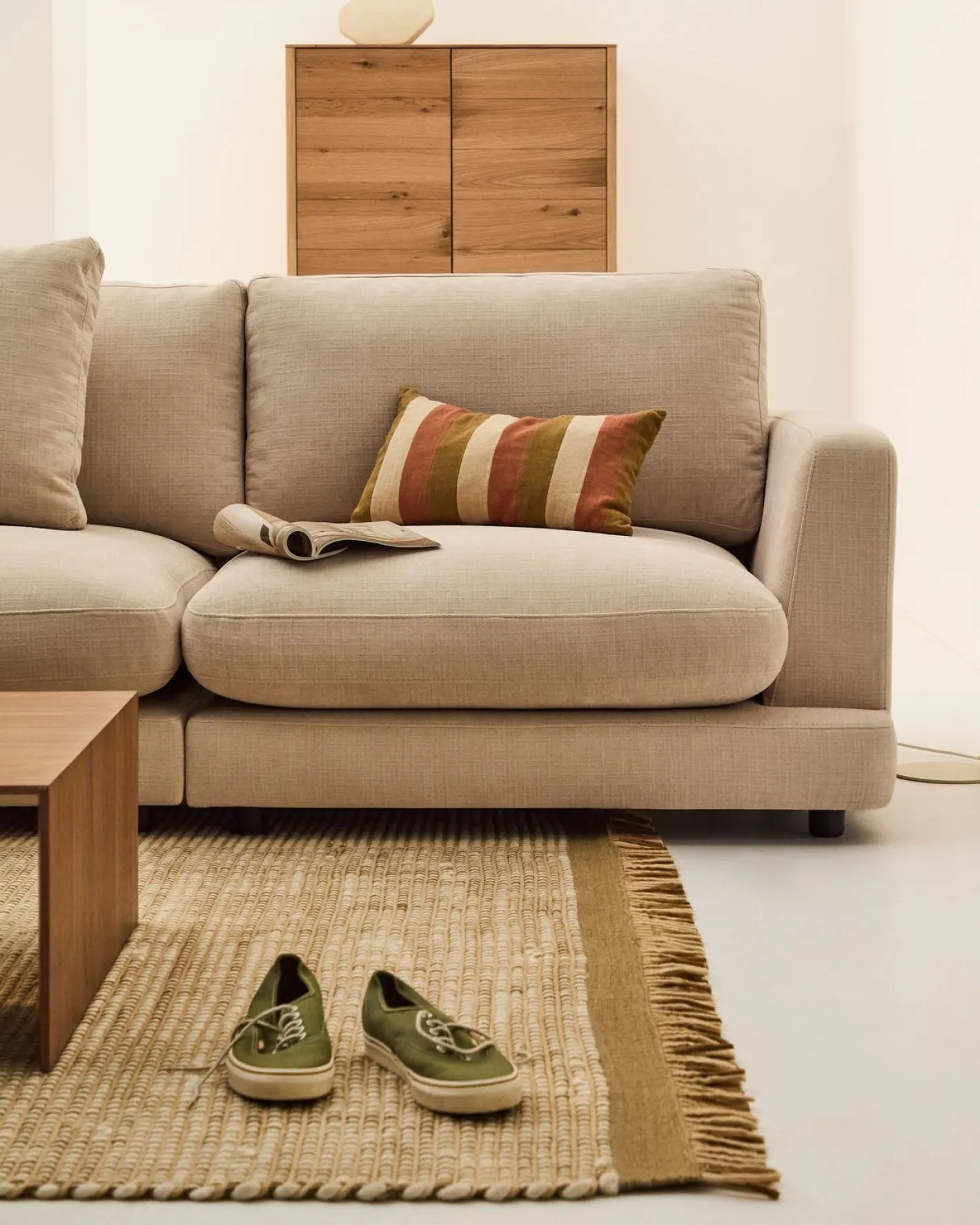 Kave Home Gala 4-Zitsbank Beige
