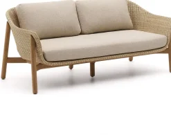 Kave Home Galea Tuinbank Beige, Naturel