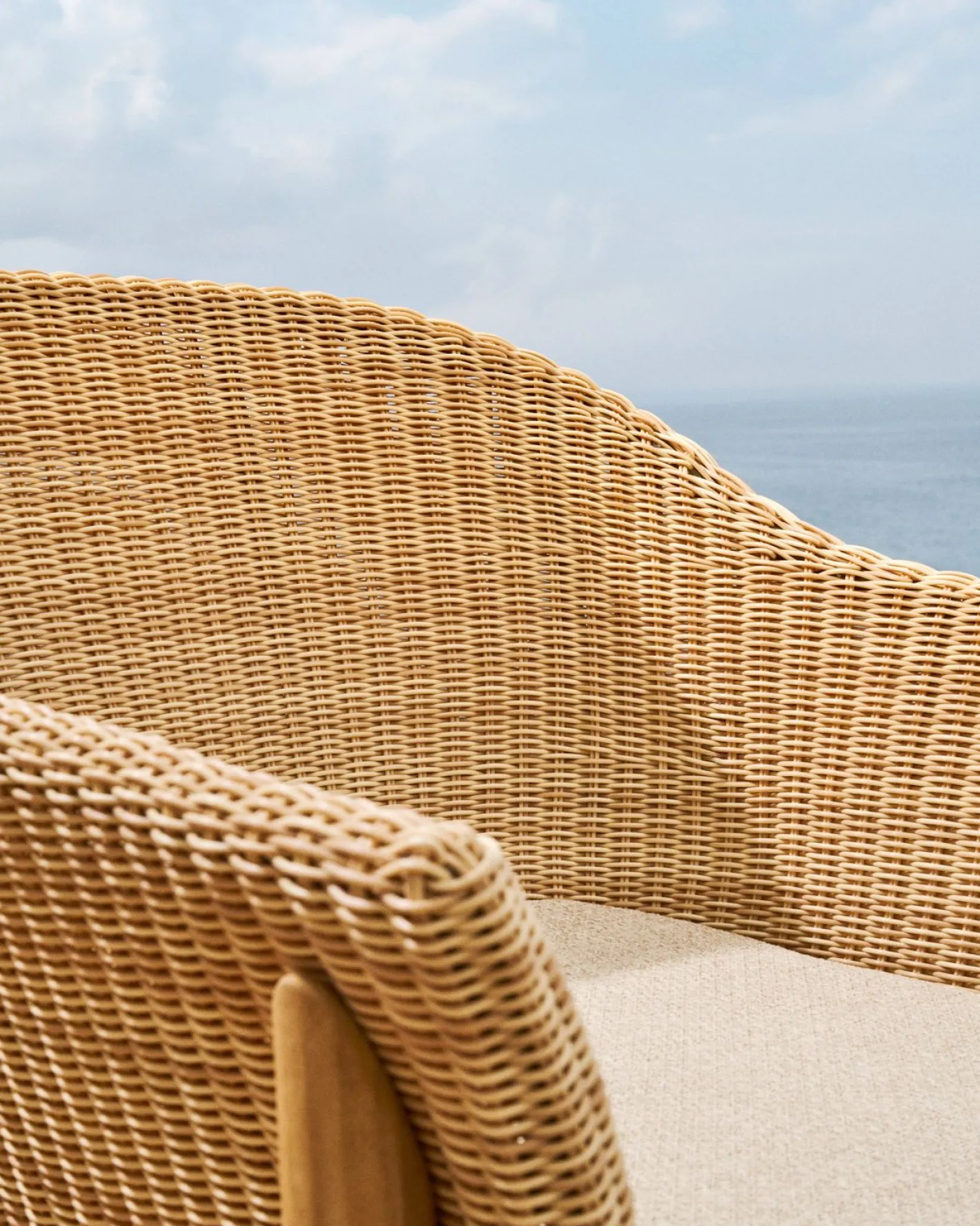 Discount Kave Home Galea Tuinstoel Beige, Naturel
