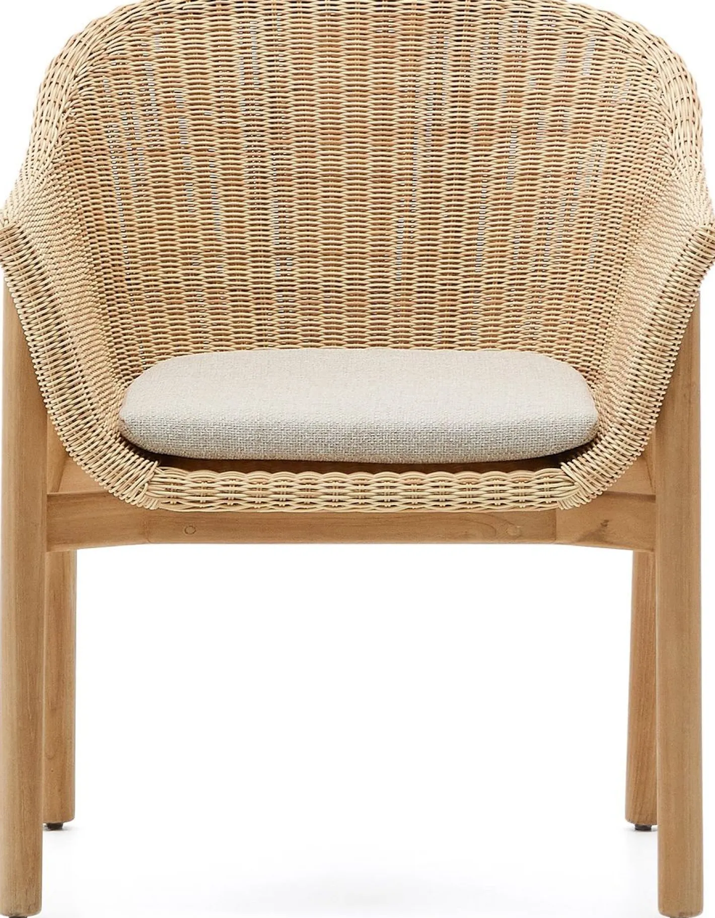 Discount Kave Home Galea Tuinstoel Beige, Naturel