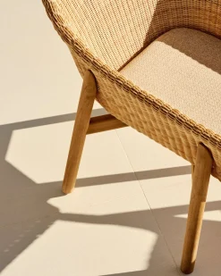 Discount Kave Home Galea Tuinstoel Beige, Naturel