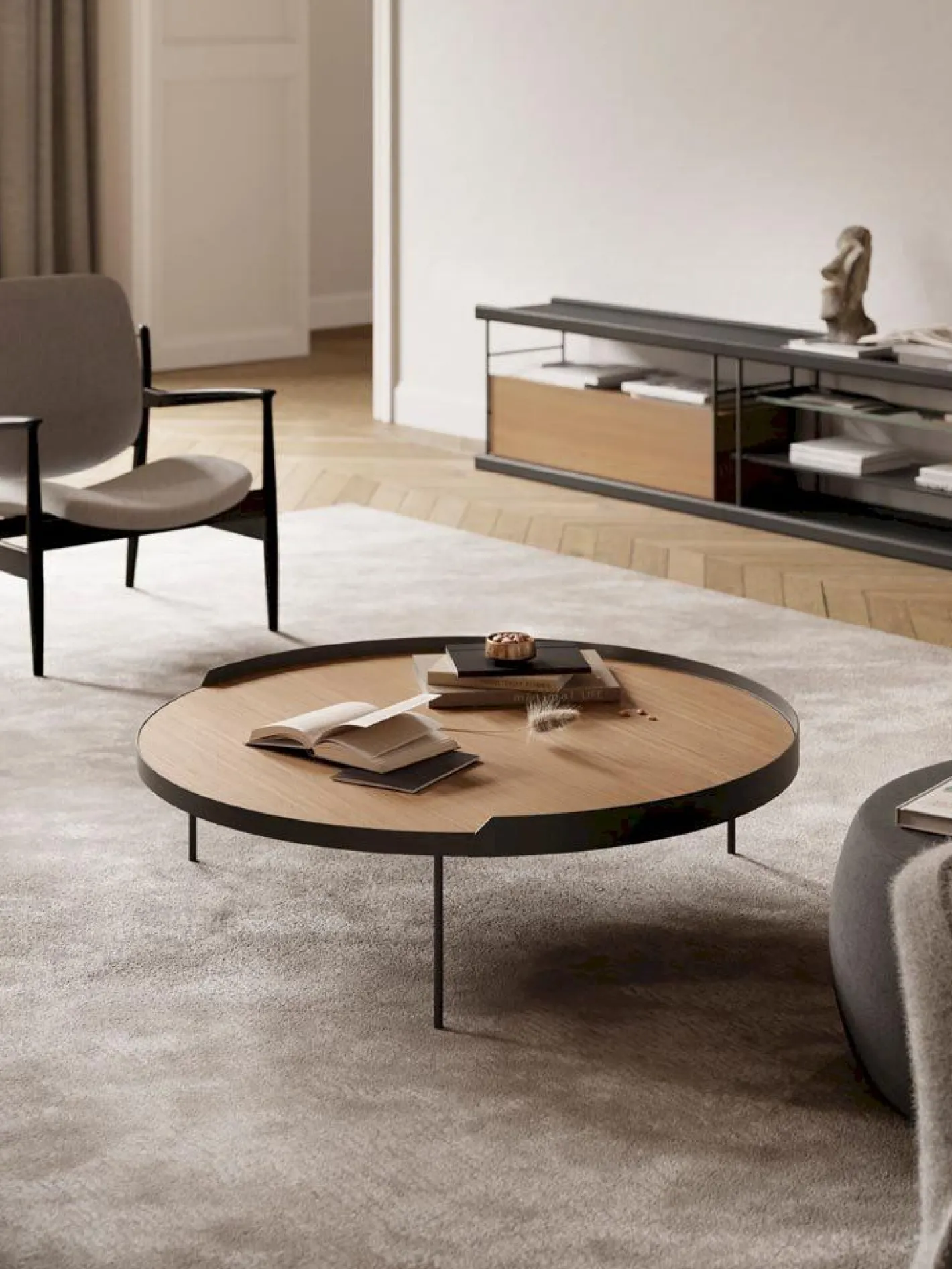 Outlet Treku Gau Salontafel Oak Fume, Graphite