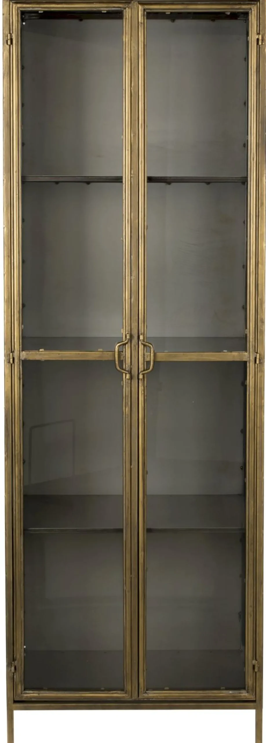 Best Dutchbone Gertlush Vitrinekast Antique Brass