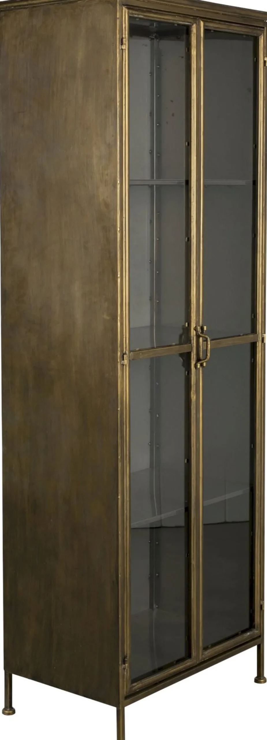 Best Dutchbone Gertlush Vitrinekast Antique Brass