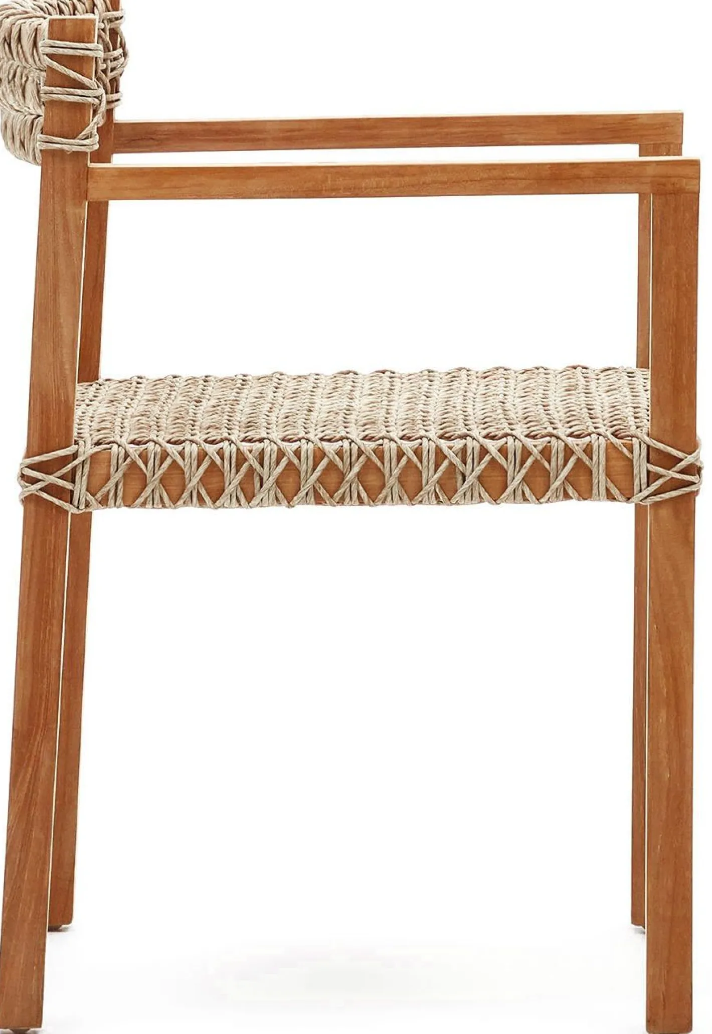 Kave Home Giverola Tuinstoel Naturel