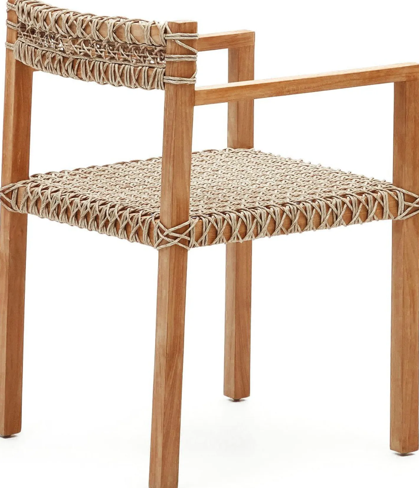 Kave Home Giverola Tuinstoel Naturel