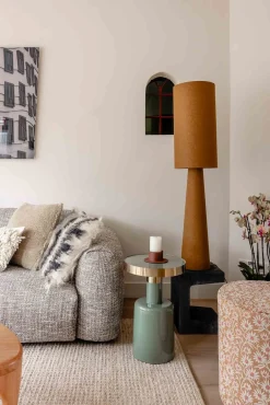 Hot Zuiver Glam Bijzettafel Groen, Goud