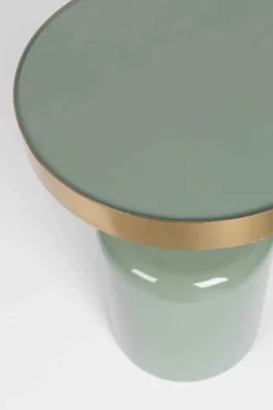 Hot Zuiver Glam Bijzettafel Groen, Goud