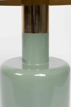 Hot Zuiver Glam Bijzettafel Groen, Goud