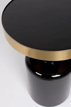 Hot Zuiver Glam Bijzettafel Zwart